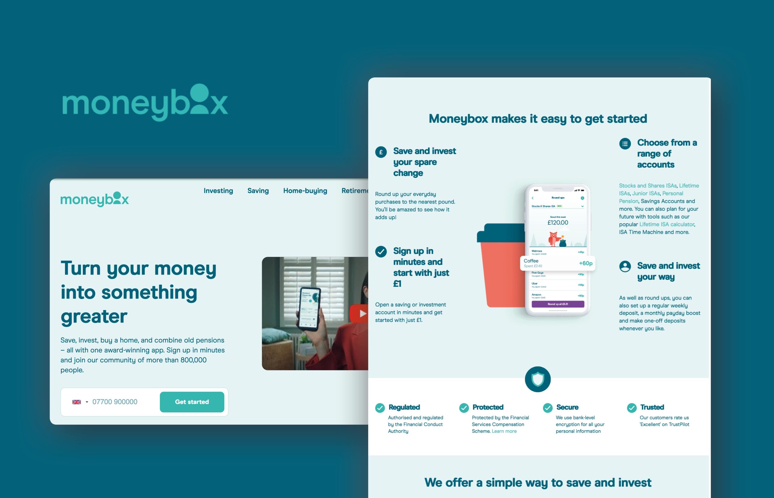 Moneybox – Save & Invest App